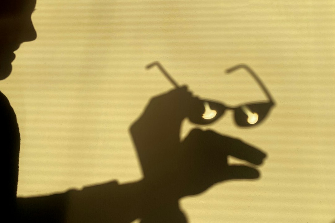 private investigator in shadows